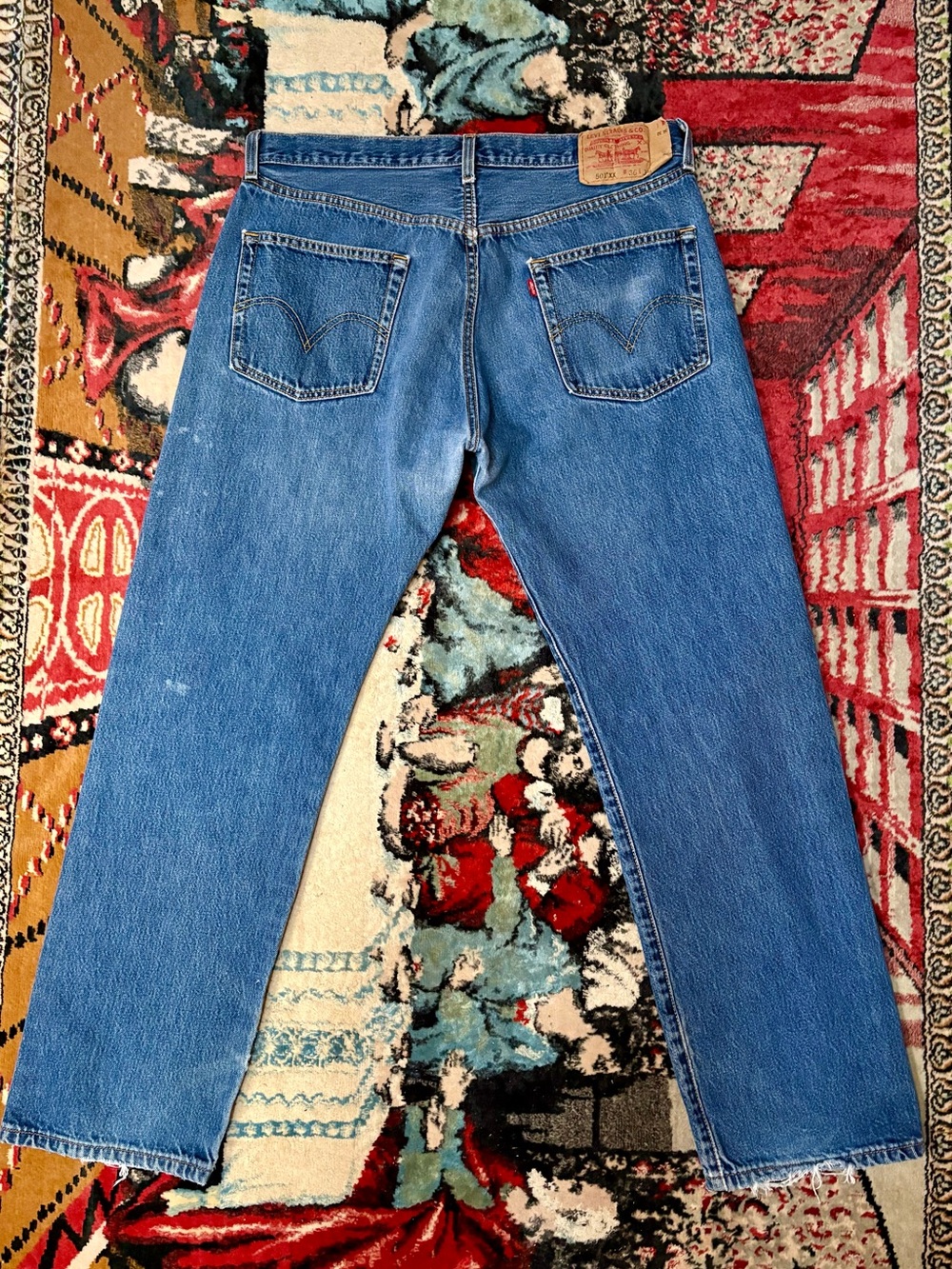 Levi’s VTG 90s blue 501 denim jeans 36/32 Made in Canada